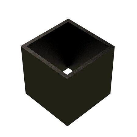 Designs Of Distinction 2" Flat Black Metal Sleeve 01SLV2WR1